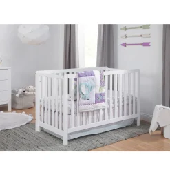 Clearance Colby 4-in-1 Convertible Crib - White Finish Cribs & Mattresses|Cribs & Mattresses