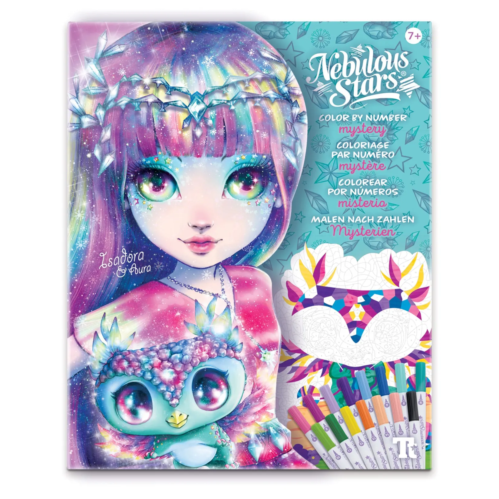 Diy & Activities>Amuze Color By Number Nebulous Stars - Mystery