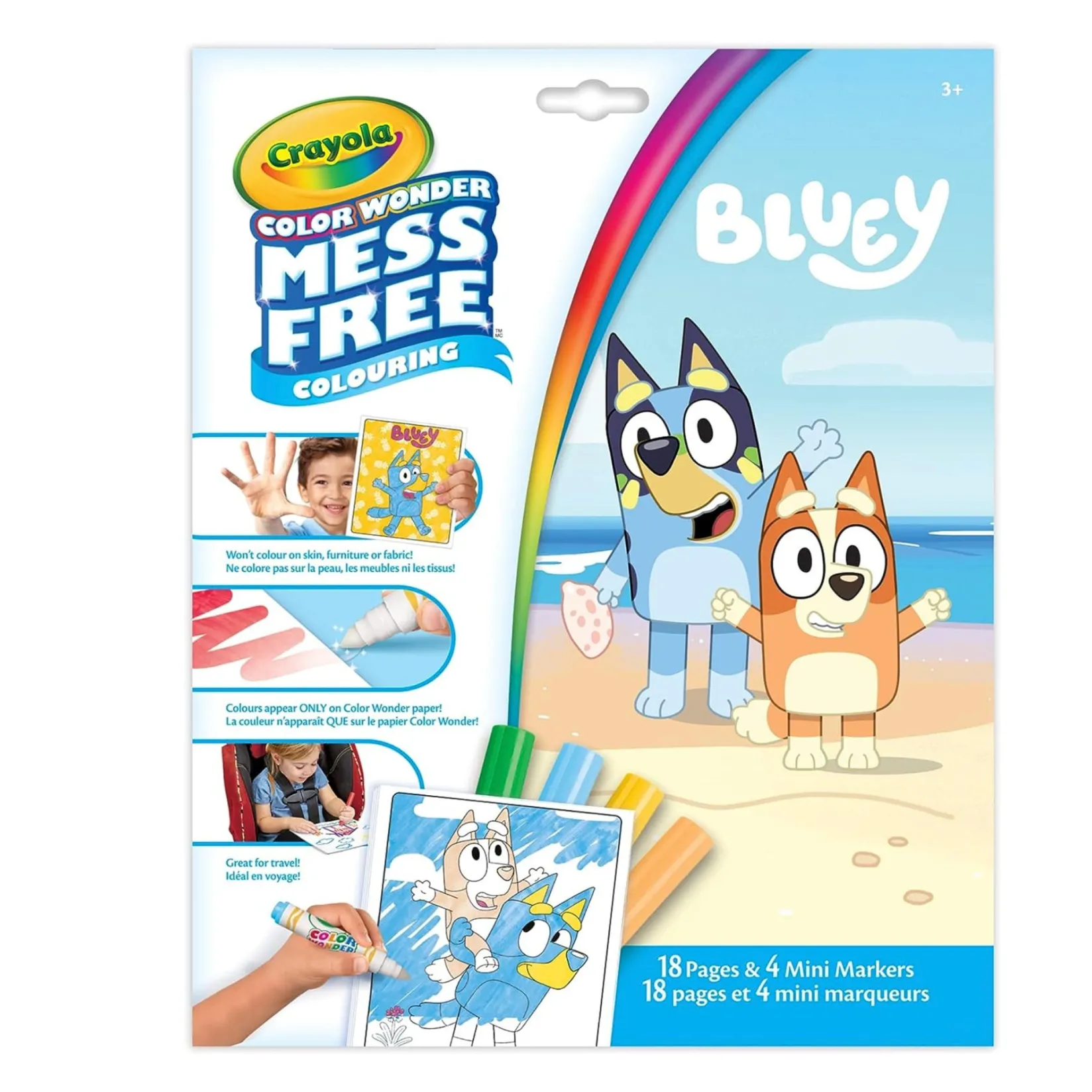 Diy & Activities>Crayola Color Wonder Kit - Bluey
