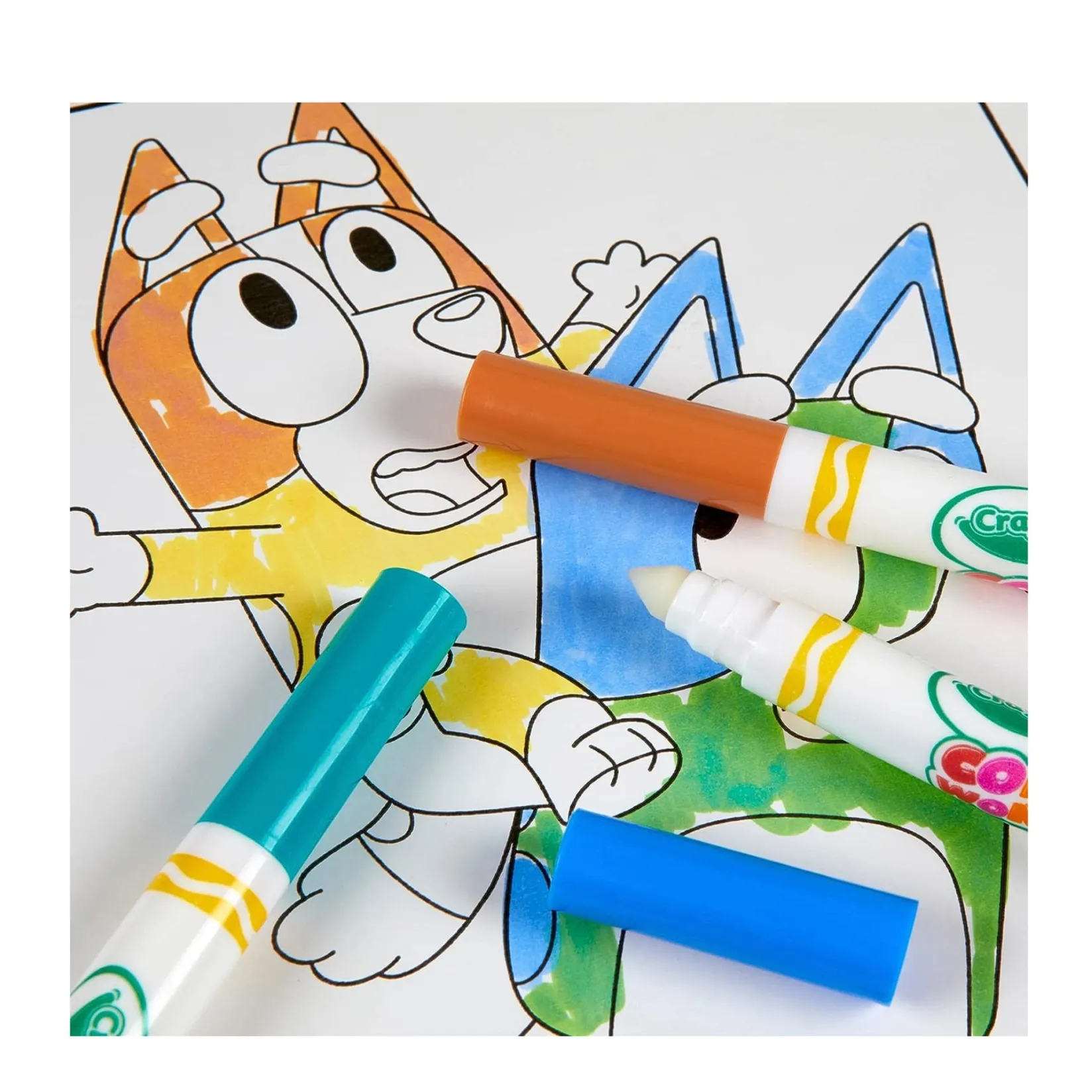 Diy & Activities>Crayola Color Wonder Kit - Bluey