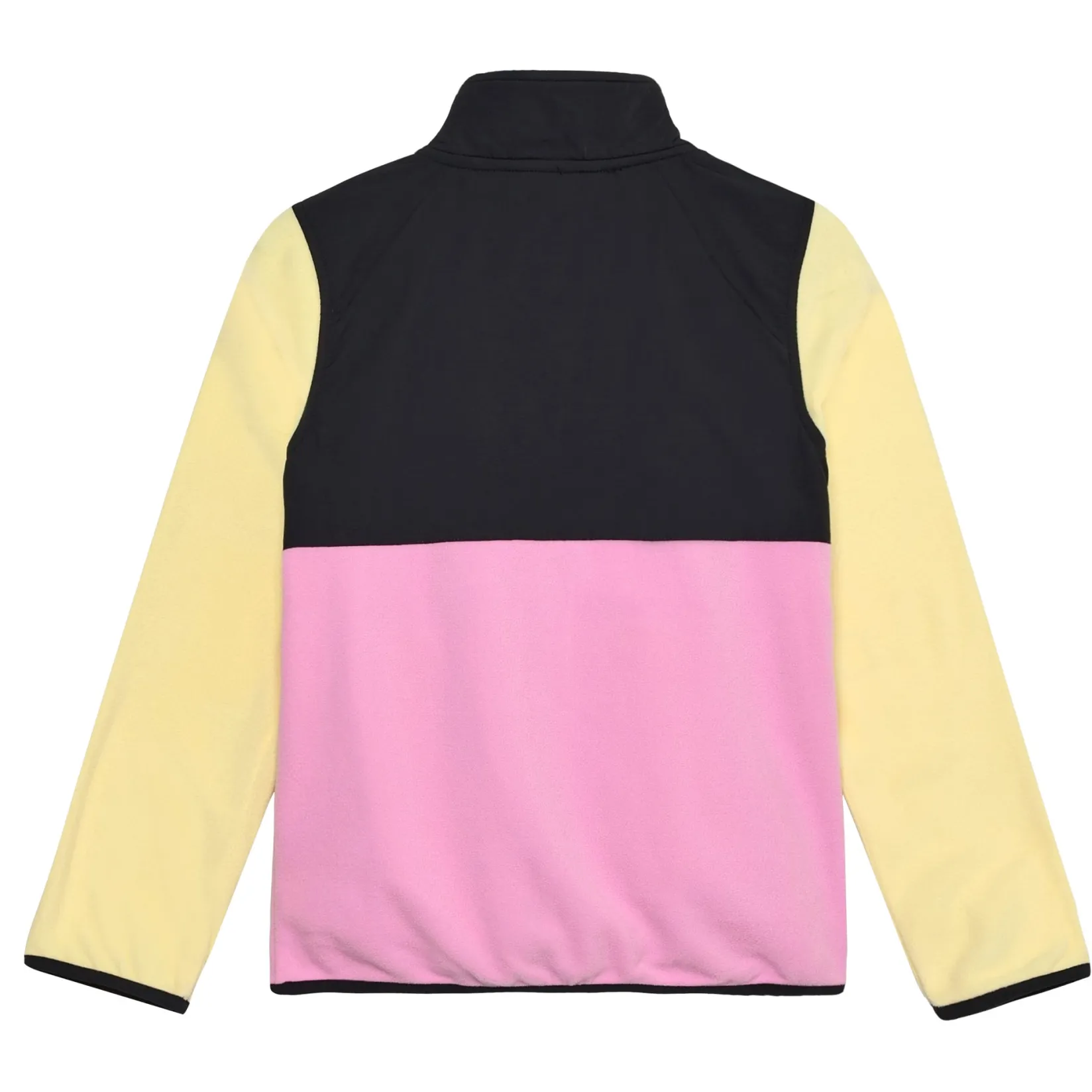 Outerwear|Fleeces And Sweatshirts>Color Kids Colorblock Fleece Jacket 4-8 Pink