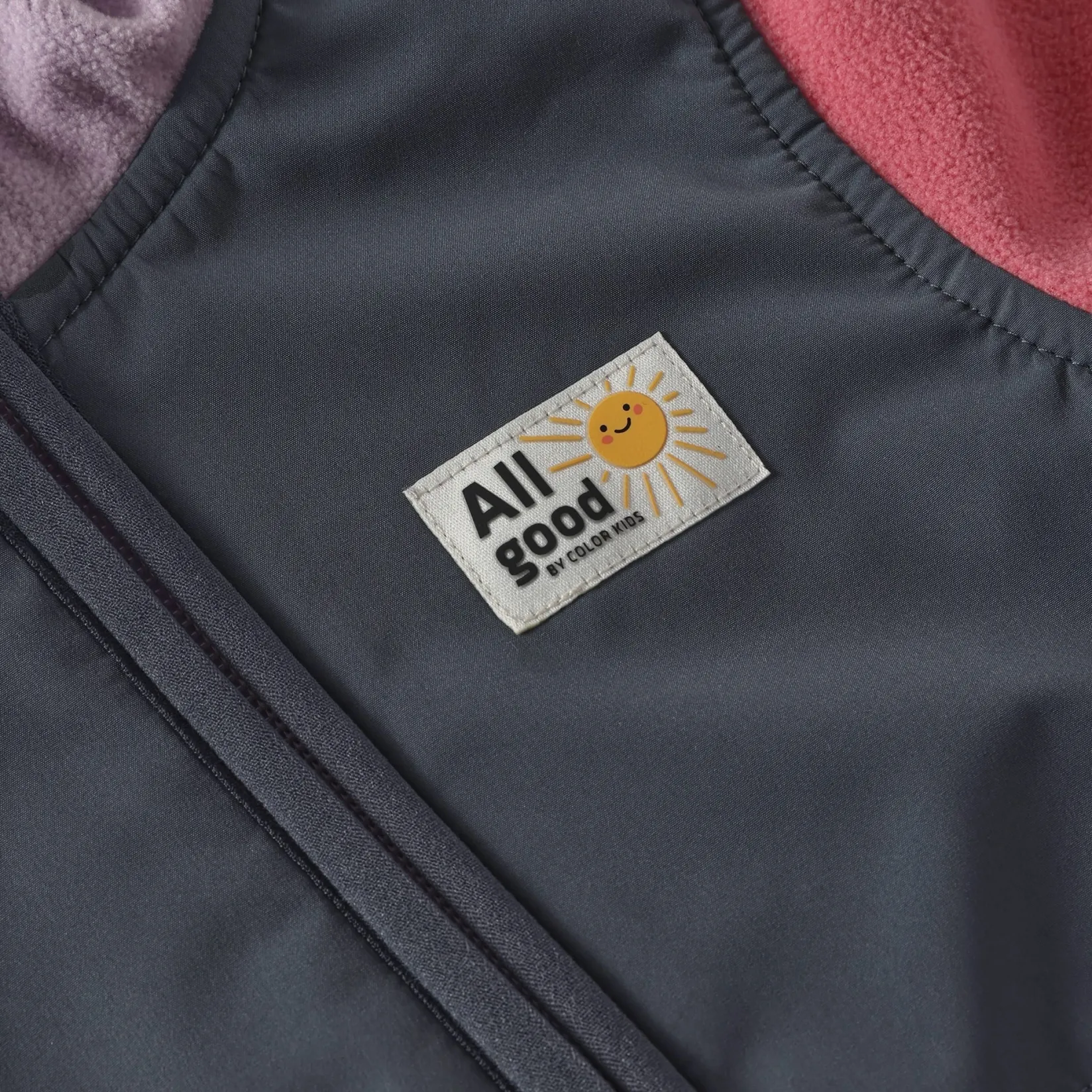 Outlet Colorblock Fleece Suit 9-24m Outerwear|Fleeces And Sweatshirts