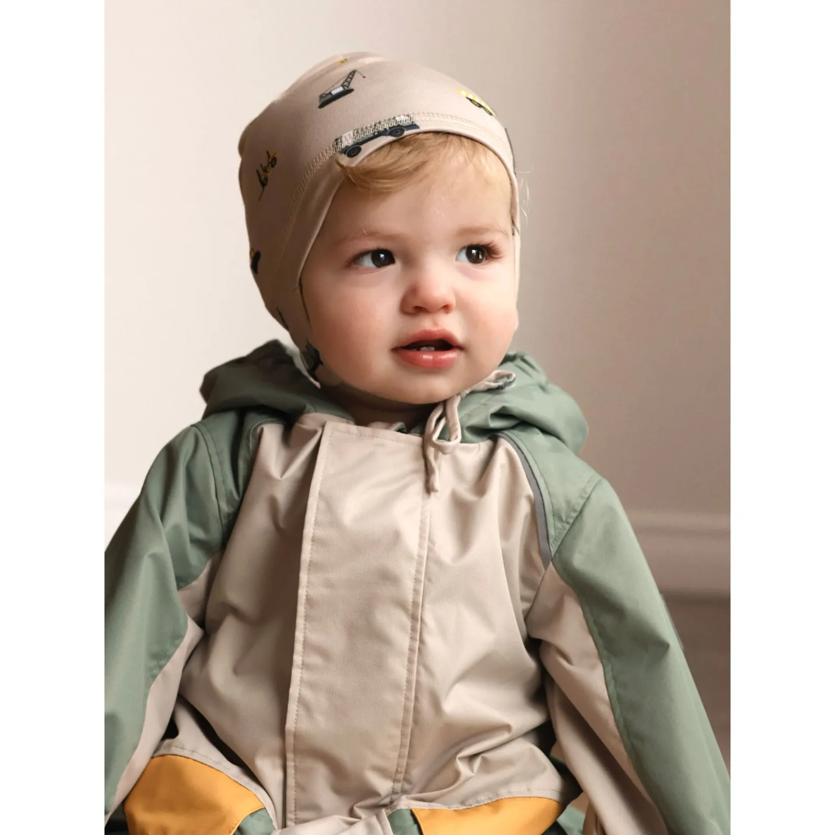 Outerwear>Deer Mountain Colorblock 1pce Suit 6-24m Green