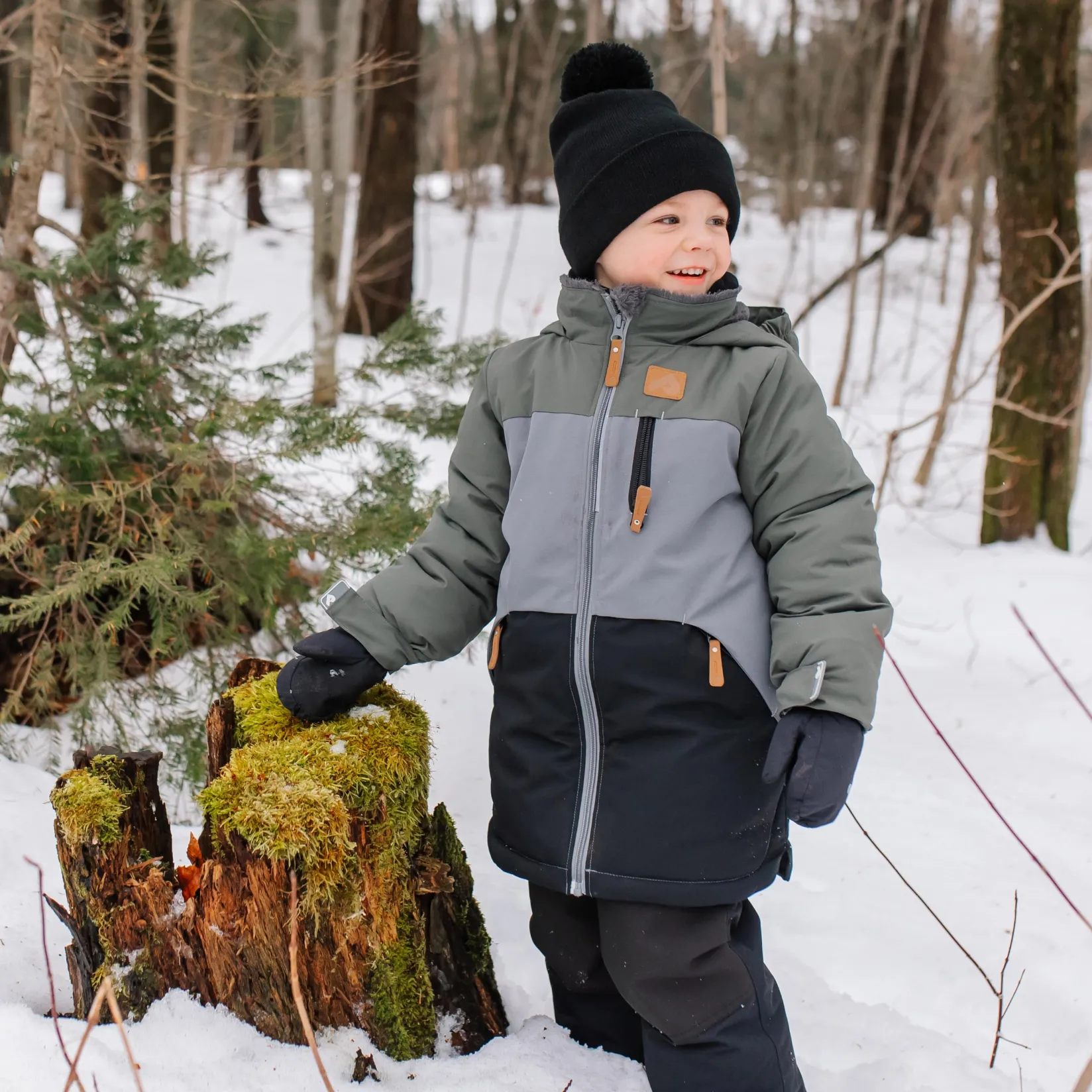 New Colorblock Snowsuit 2-6 years Kids/BOY Outerwear|Snowsuits