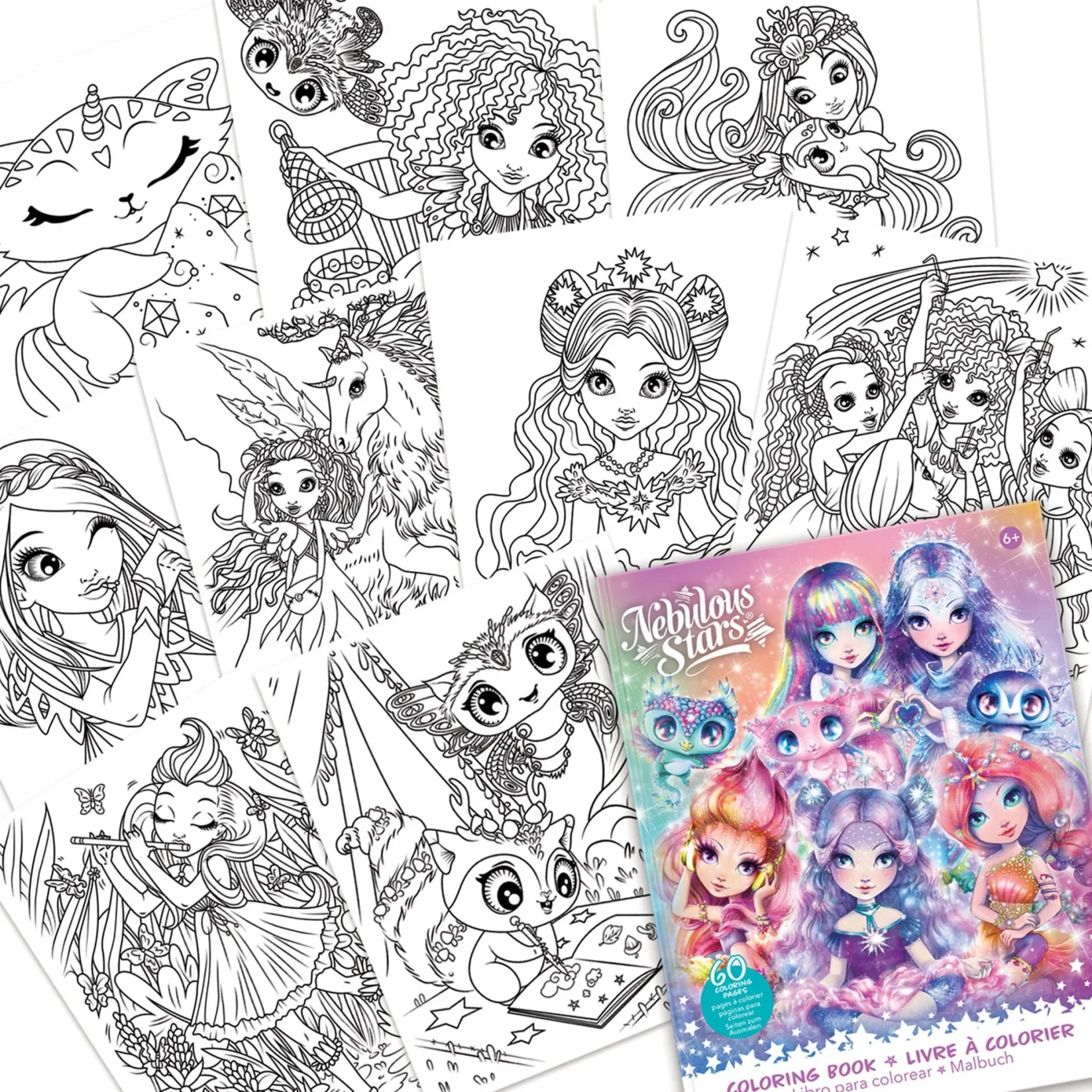 Clearance Coloring Book Nebulous Stars Kids Diy & Activities