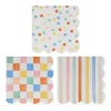 New Colourful Pattern Large Napkins (16) Party Supplies