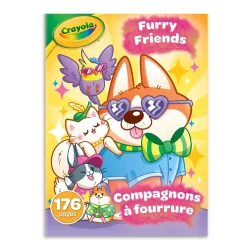 Online Colouring Book Furry Friends Kids Diy & Activities