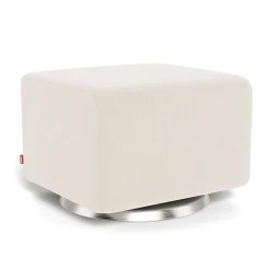Clearance Como Ottoman - Dune / Steel Gliders & Rocking Chairs|Gliders & Rocking Chairs