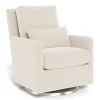 Outlet Como Rocking and Swivel Armchair - Dune / Steel Gliders & Rocking Chairs|Gliders & Rocking Chairs
