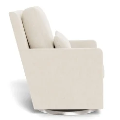 Outlet Como Rocking and Swivel Armchair - Dune / Steel Gliders & Rocking Chairs|Gliders & Rocking Chairs
