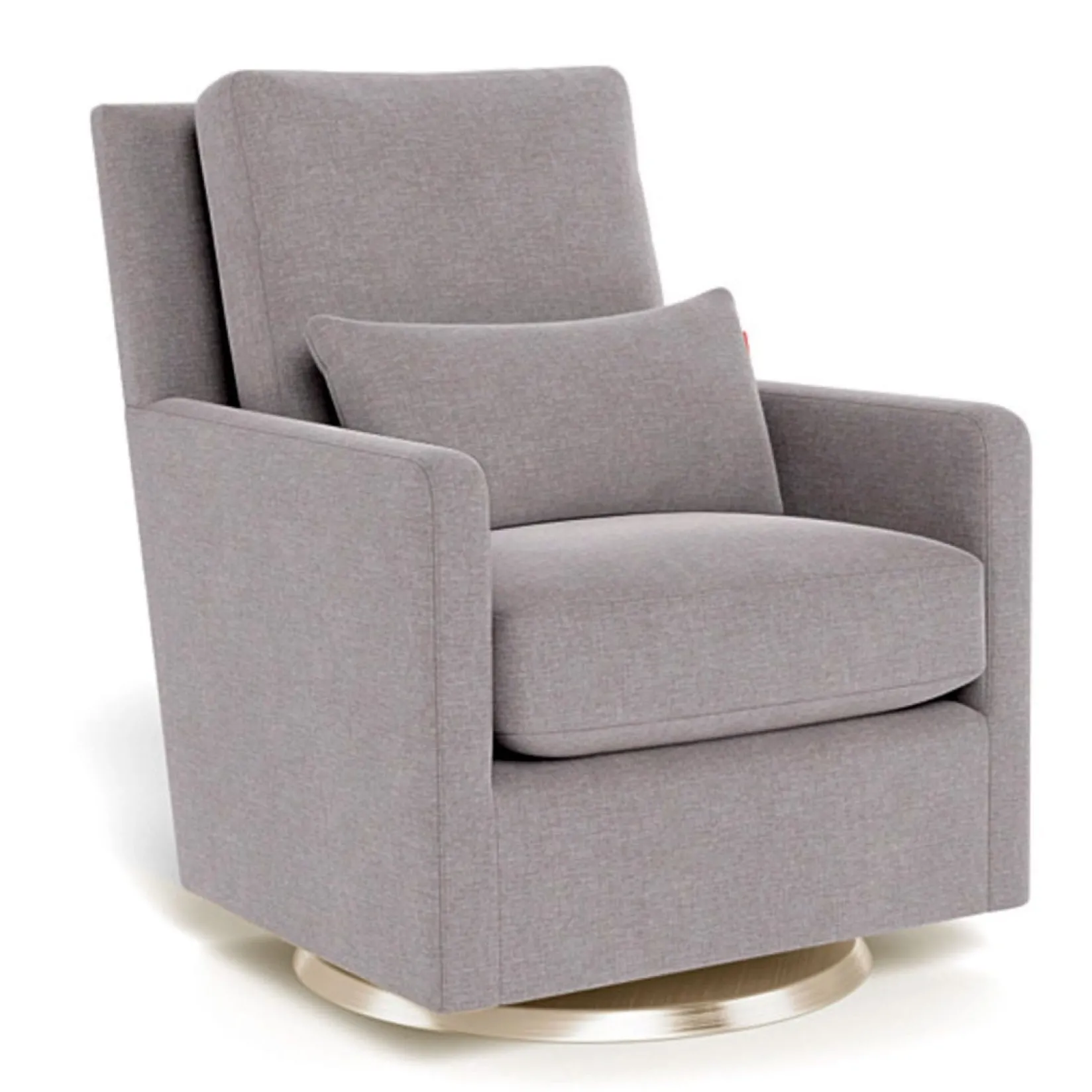 Gliders & Rocking Chairs|Gliders & Rocking Chairs>Monte Como Rocking and Swivel Armchair - Pepper Grey / Gold