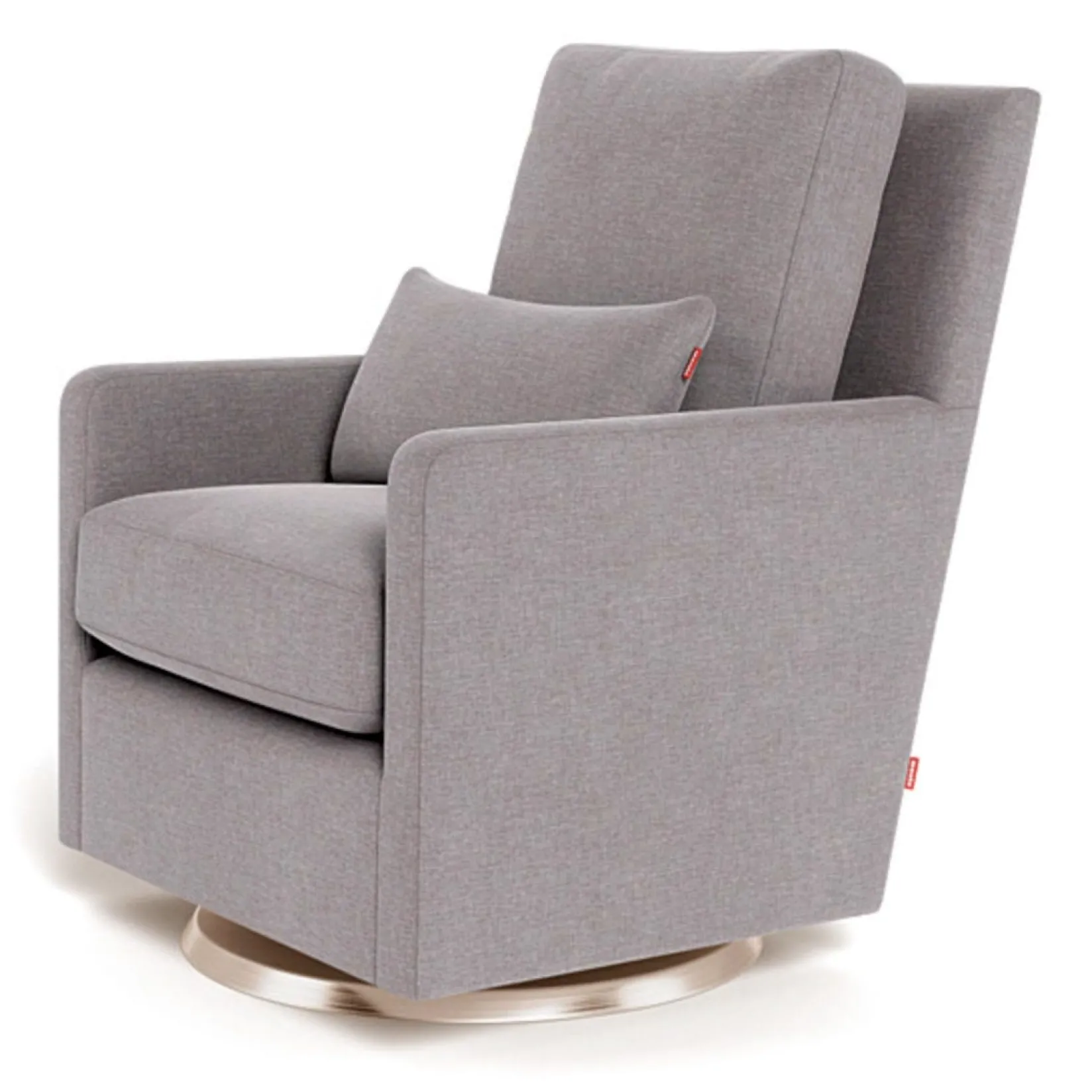 Gliders & Rocking Chairs|Gliders & Rocking Chairs>Monte Como Rocking and Swivel Armchair - Pepper Grey / Gold