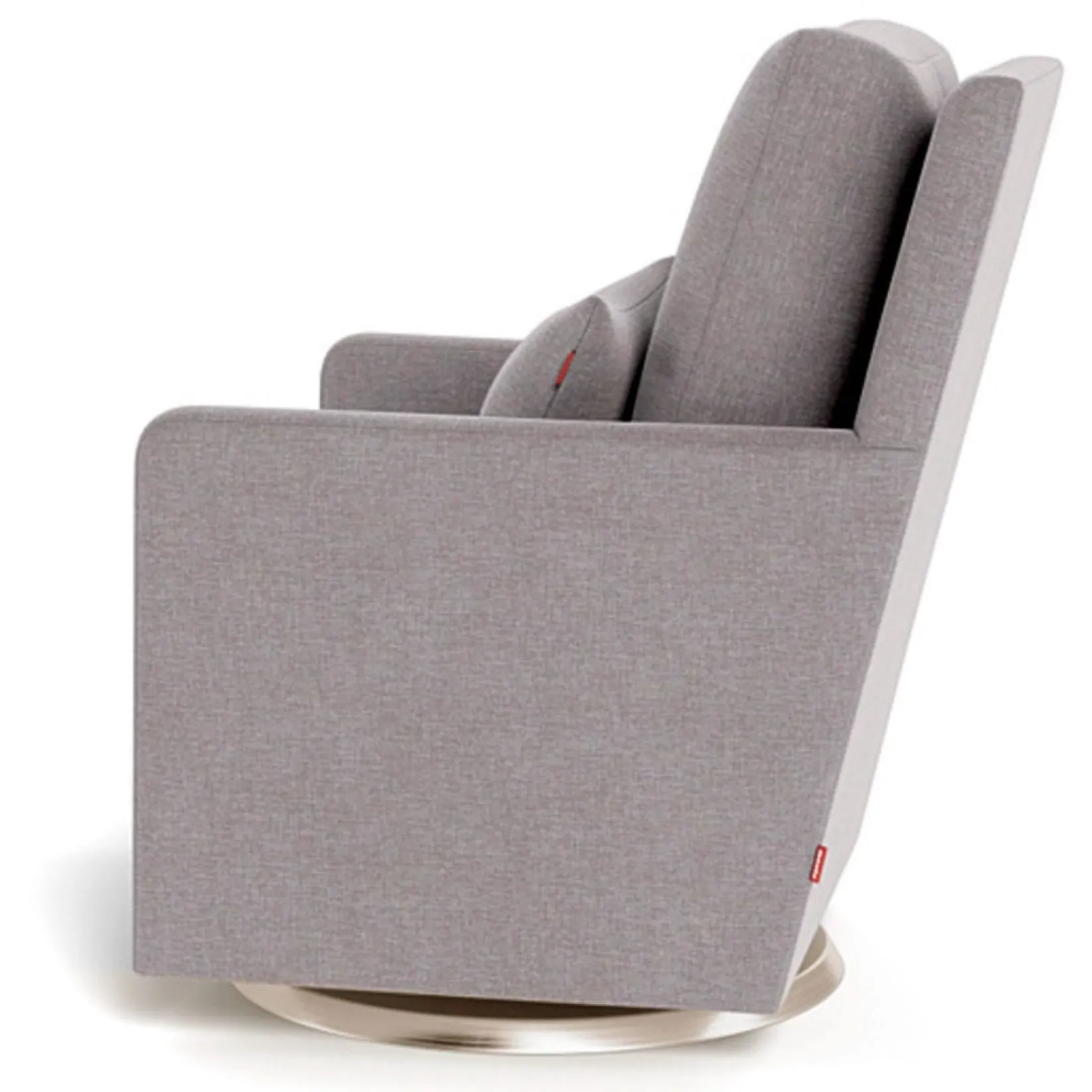Gliders & Rocking Chairs|Gliders & Rocking Chairs>Monte Como Rocking and Swivel Armchair - Pepper Grey / Gold