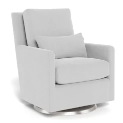 Gliders & Rocking Chairs|Gliders & Rocking Chairs>Monte Como Rocking and Swivel Armchair - Ash / Steel