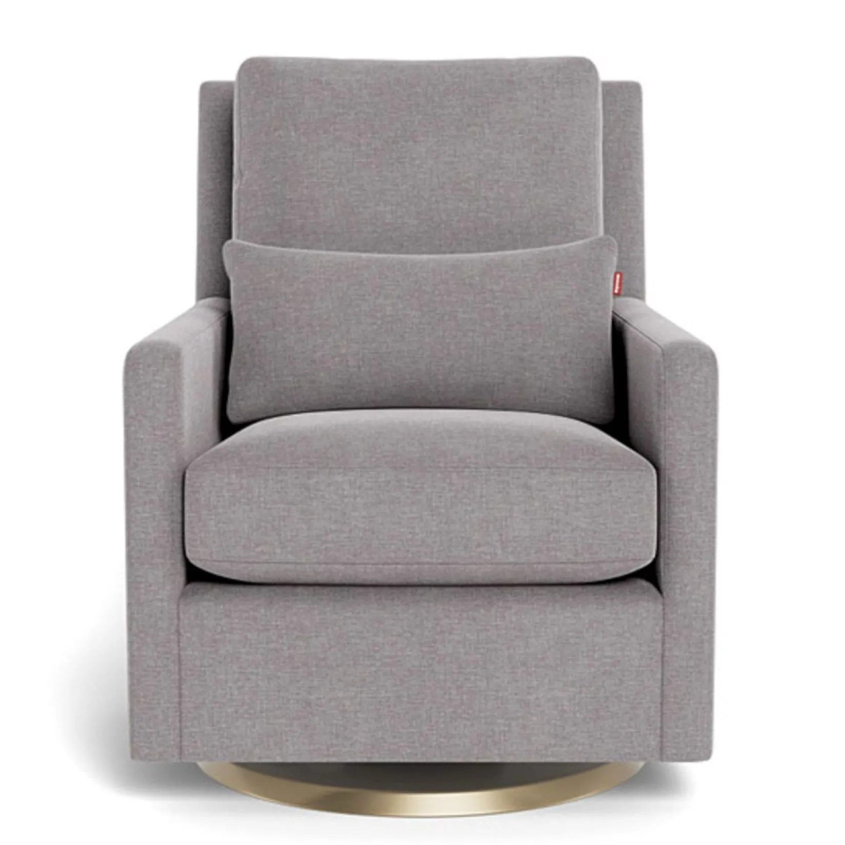 Gliders & Rocking Chairs|Gliders & Rocking Chairs>Monte Como Rocking and Swivel Armchair - Pebble Grey / Gold