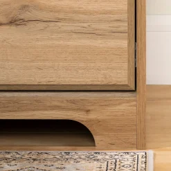 New Computer Desk with Hutch - Versa Nordik Oak Desk