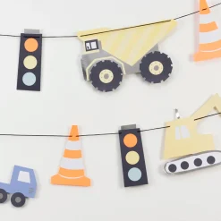 Clearance Construction Garland Party Supplies