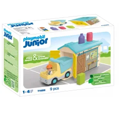 Assembly & Construction>Playmobil Contruction Truck With Garage