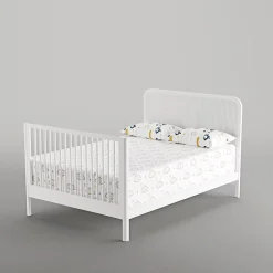 Toddler Rails|Cribs & Mattresses>Lil Angels Conversion kit Milano -White