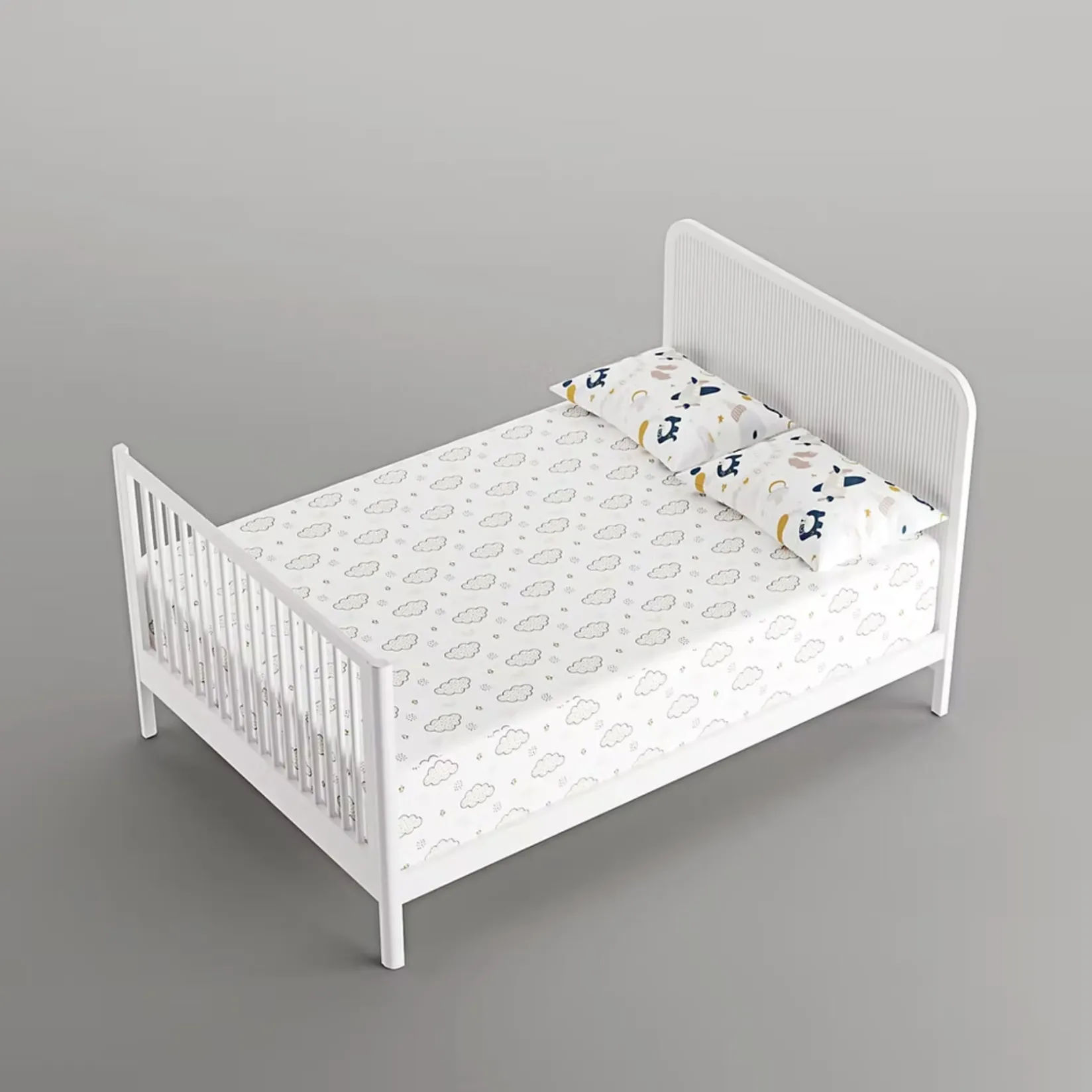 Toddler Rails|Cribs & Mattresses>Lil Angels Conversion kit Milano -White