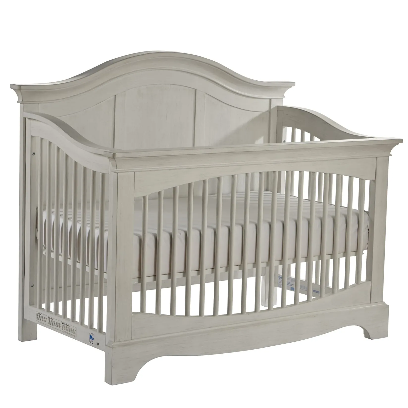 Cribs & Mattresses|Cribs & Mattresses>Pali Design Convertible Crib Enna Vintage White