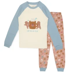 Pajamas & Bathrobes|Pajamas & Bathrobes>Roche Ciseaux Cookies Pajamas 2-14y Beige
