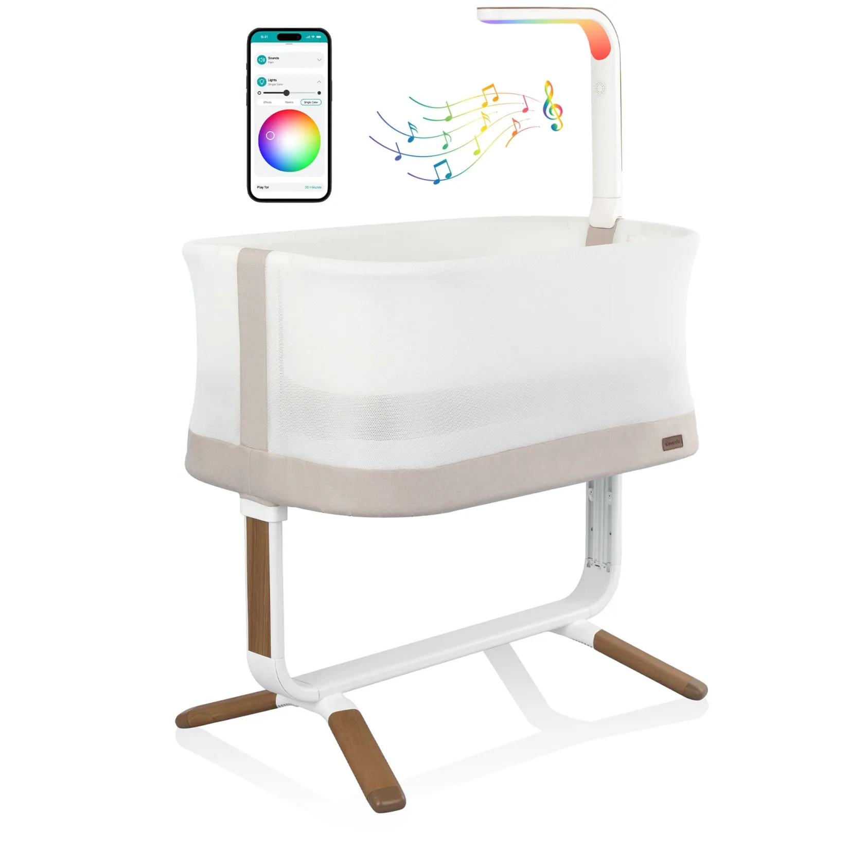 Best Cora Ajustable Bassinet - Coastal Coffe Playards & Bassinets|Playards & Bassinets