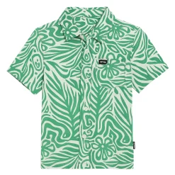 Tops>Rip Curl Cosmic Surfing Shirt 1-8 Green