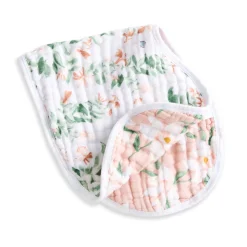Breastfeeding|Muslin Products>Aden + Anais Cotton Muslin Burpy Bib - Butterfly Garden