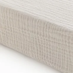 Sheets|Bedding>Jasxtek Cotton Muslin Crib Sheet - Moonbeam