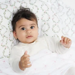 Hot Cotton Muslin Swaddle (2) - Bows Kids Blankets|Blankets