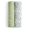 New Cotton Muslin Swaddles(2) - Nature Kids Blankets|Blankets