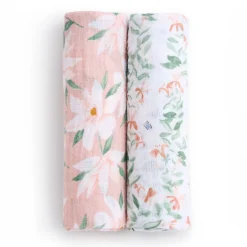 Best Cotton Muslin Swaddles (2) - Butterfly Garden Kids Blankets|Blankets