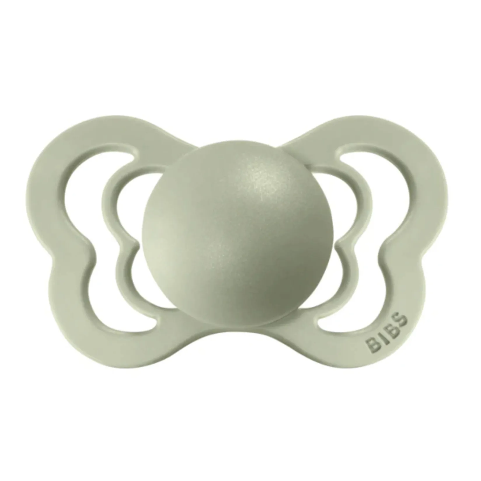 Pacifiers & Clips|Pacifiers & Clips>Bibs Couture Anatomical Pacifier 0-6m (2) - Ivory / Sage (Size 1)