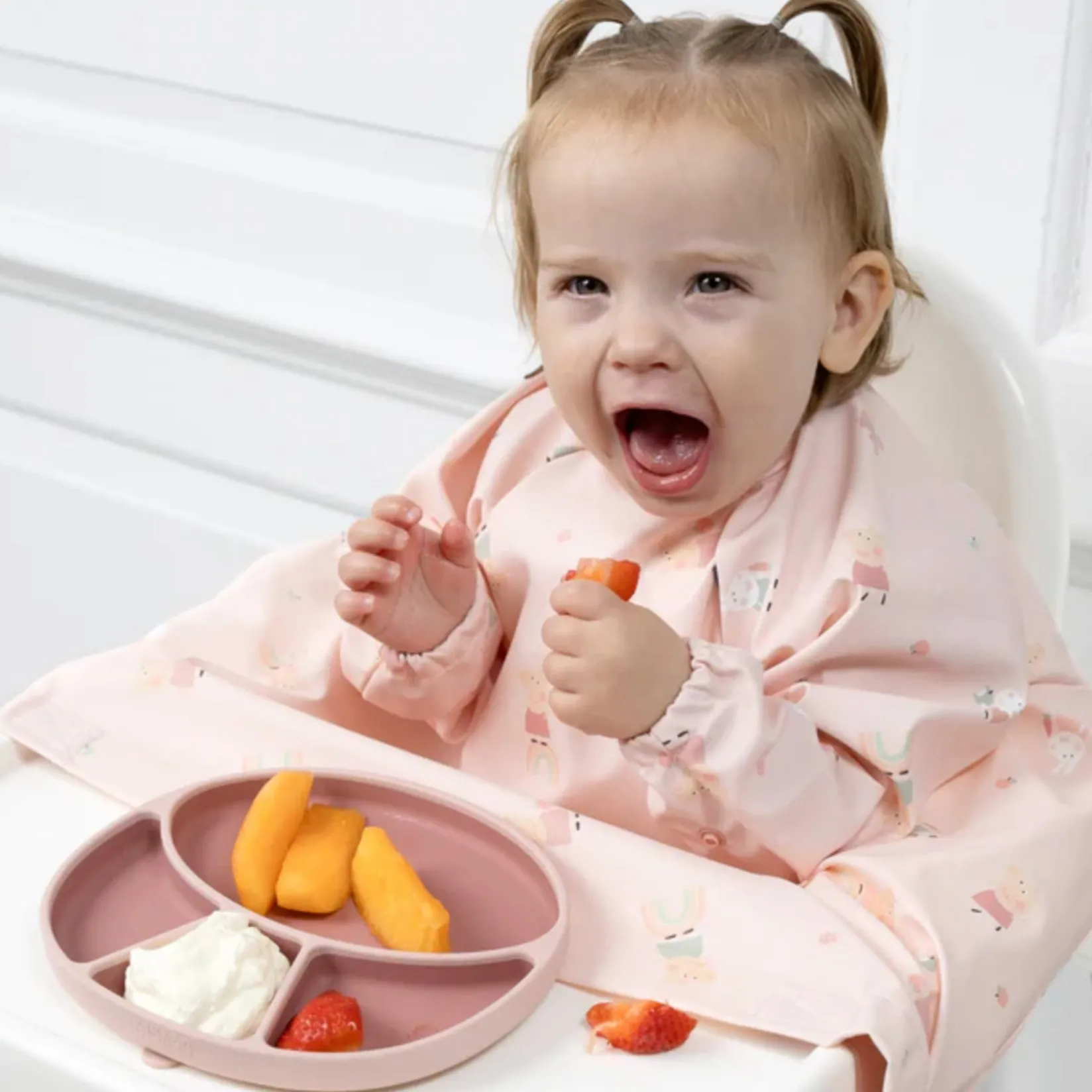 Bibs|Breastfeeding>Bibado Coverall Weaning Bib - Peppa Pig