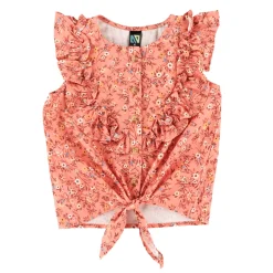 Tops>Nano Cowgirl Blouse 2-12 Brown