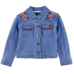 Fleeces And Sweatshirts|Tops>Nano Cowgirl Vest 2-12 Denim