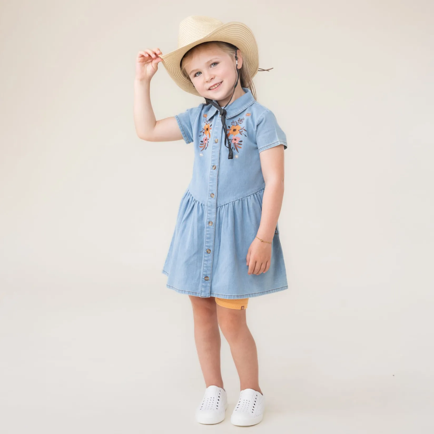 Hats & Caps>Nano Cowgirl Hat 2-8 Beige