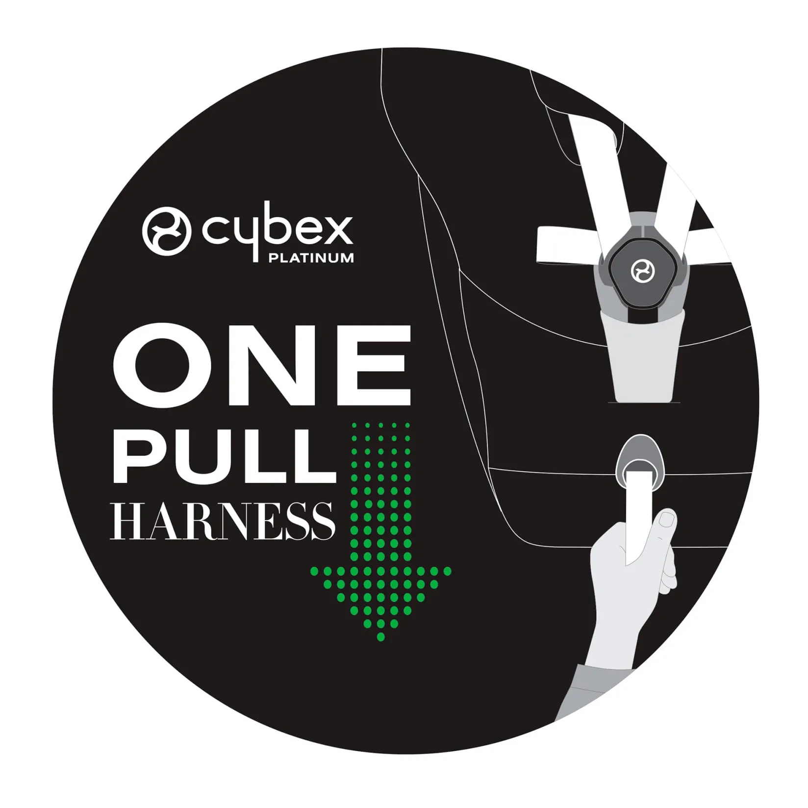 Strollers|Strollers & Trailers>Cybex Coya Stroller - Chrome Frame with Sepia Black Seat