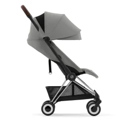 Clearance Coya Stroller - Chrome Frame with Mirage Grey Seat Kids Strollers|Strollers & Trailers