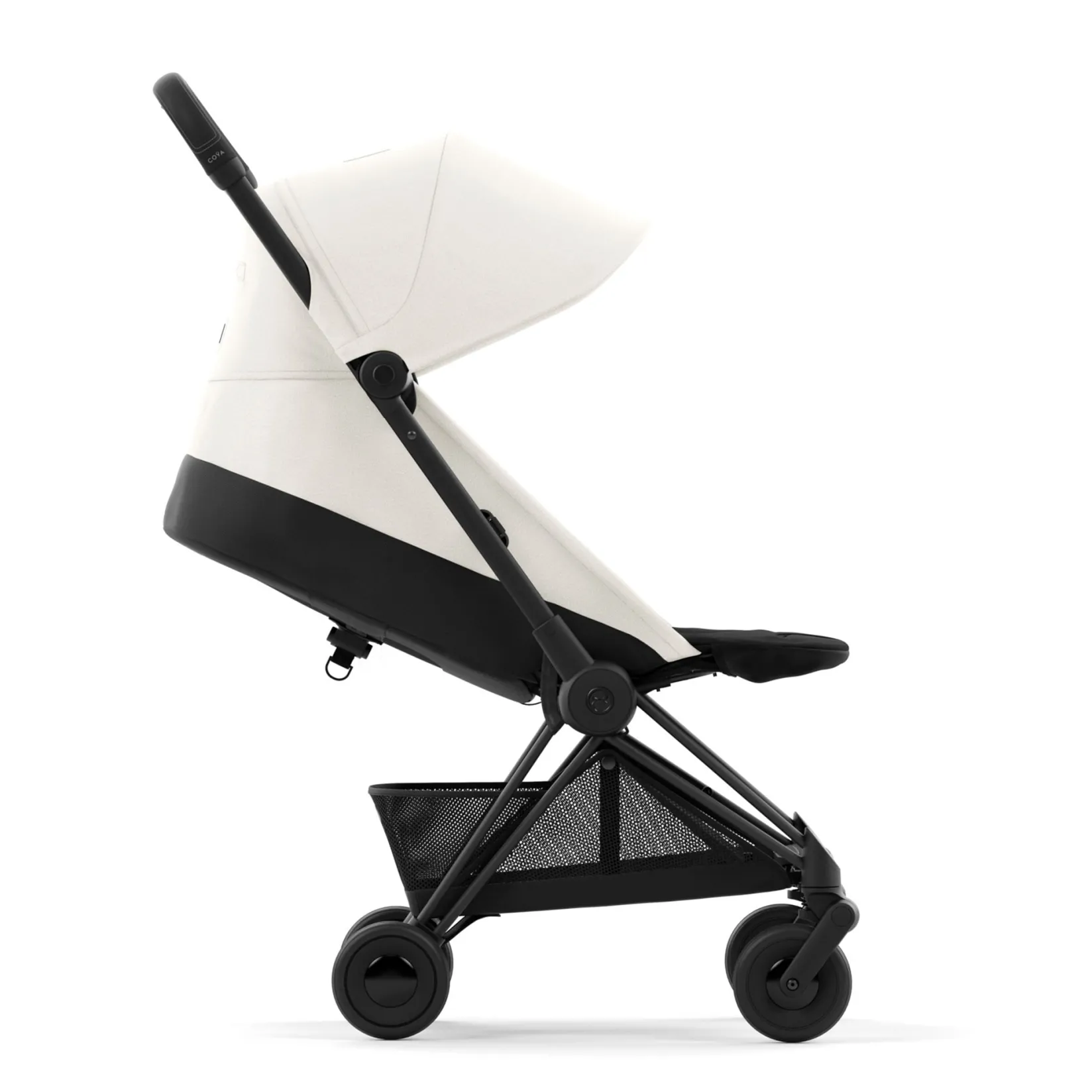 Clearance Coya Stroller - Matte Black Frame with Off-White Seat Kids Strollers|Strollers & Trailers