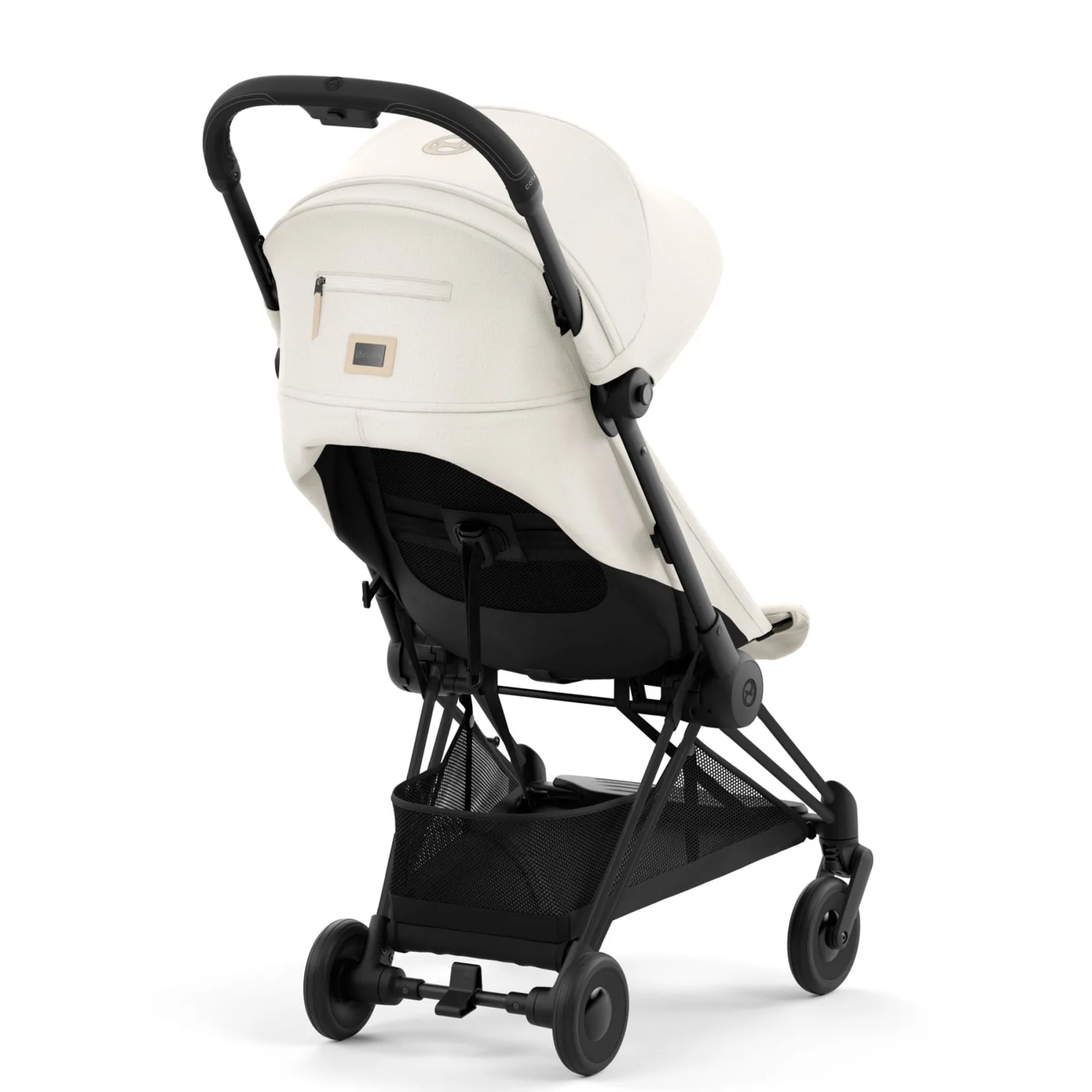 Clearance Coya Stroller - Matte Black Frame with Off-White Seat Kids Strollers|Strollers & Trailers