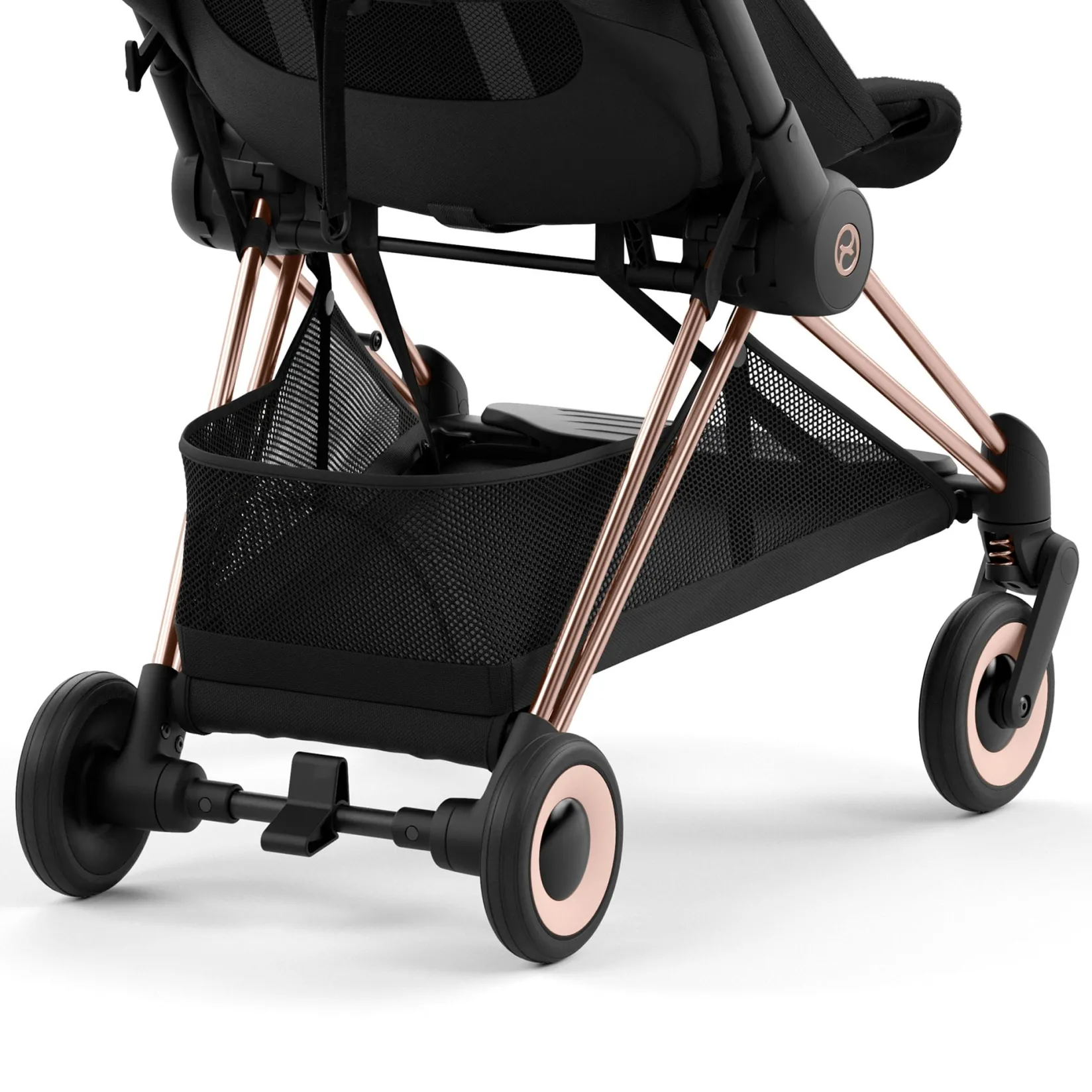 Hot Coya Stroller - Rose Gold Frame with Sepia Black Seat Kids Strollers|Strollers & Trailers