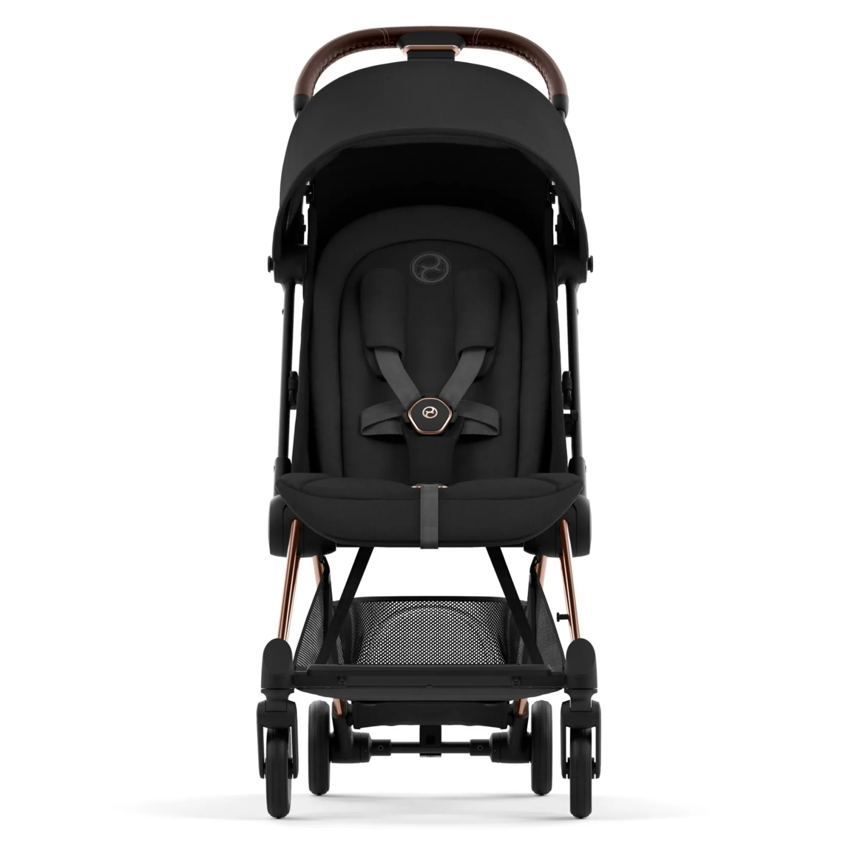 Hot Coya Stroller - Rose Gold Frame with Sepia Black Seat Kids Strollers|Strollers & Trailers