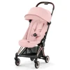 Strollers|Strollers & Trailers>Cybex Coya Stroller - Rose Gold Frame with Peach Pink SeatP