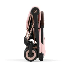 Strollers|Strollers & Trailers>Cybex Coya Stroller - Rose Gold Frame with Peach Pink SeatP