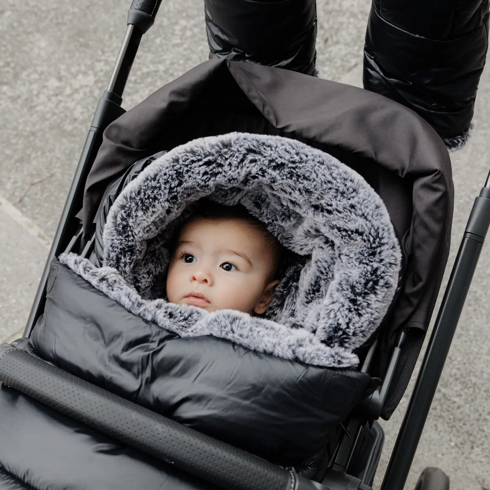 Winter Activities|Strollers & Trailers>UPPAbaby Cozyganoosh Luxe Stroller - Lyla