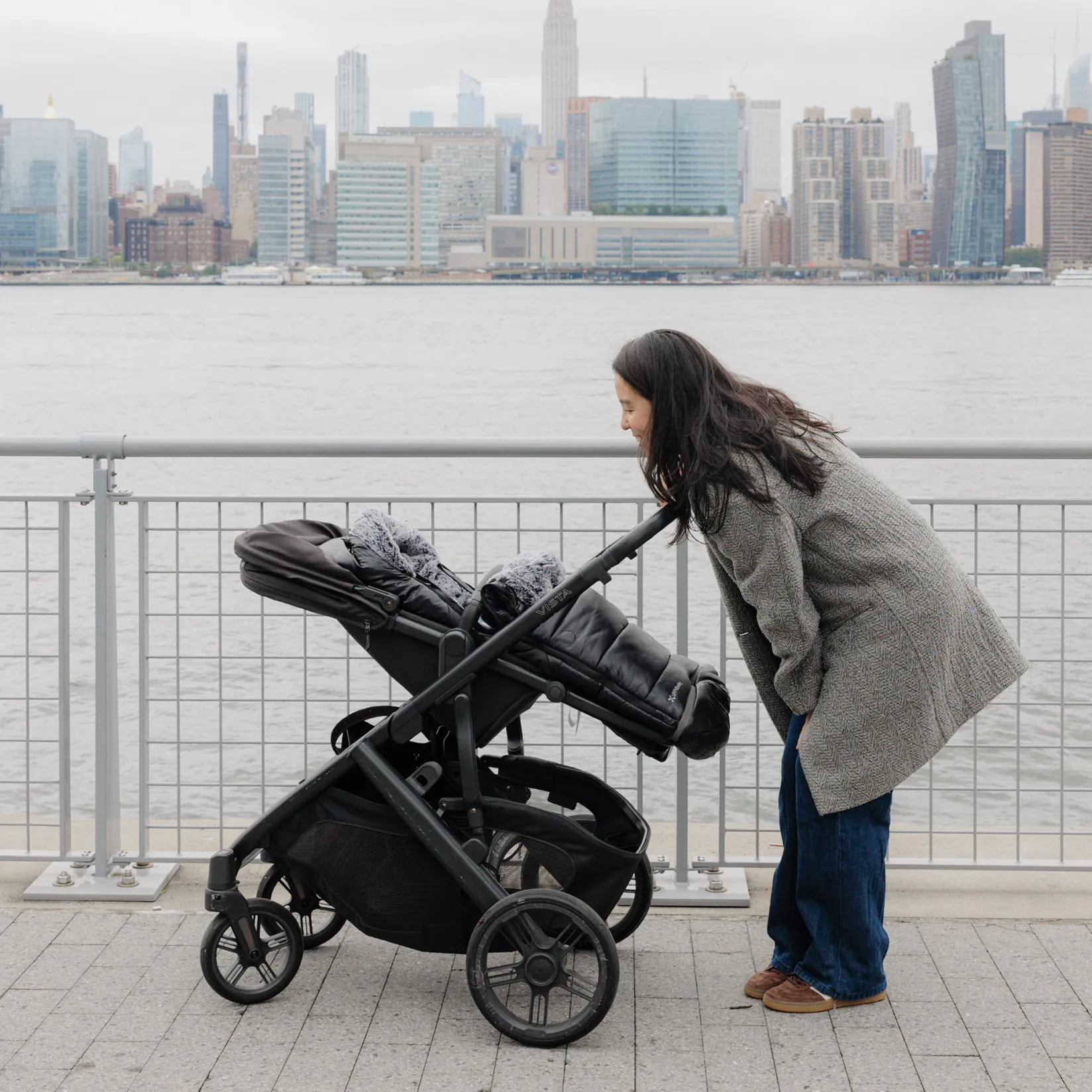 Winter Activities|Strollers & Trailers>UPPAbaby Cozyganoosh Luxe Stroller - Lyla
