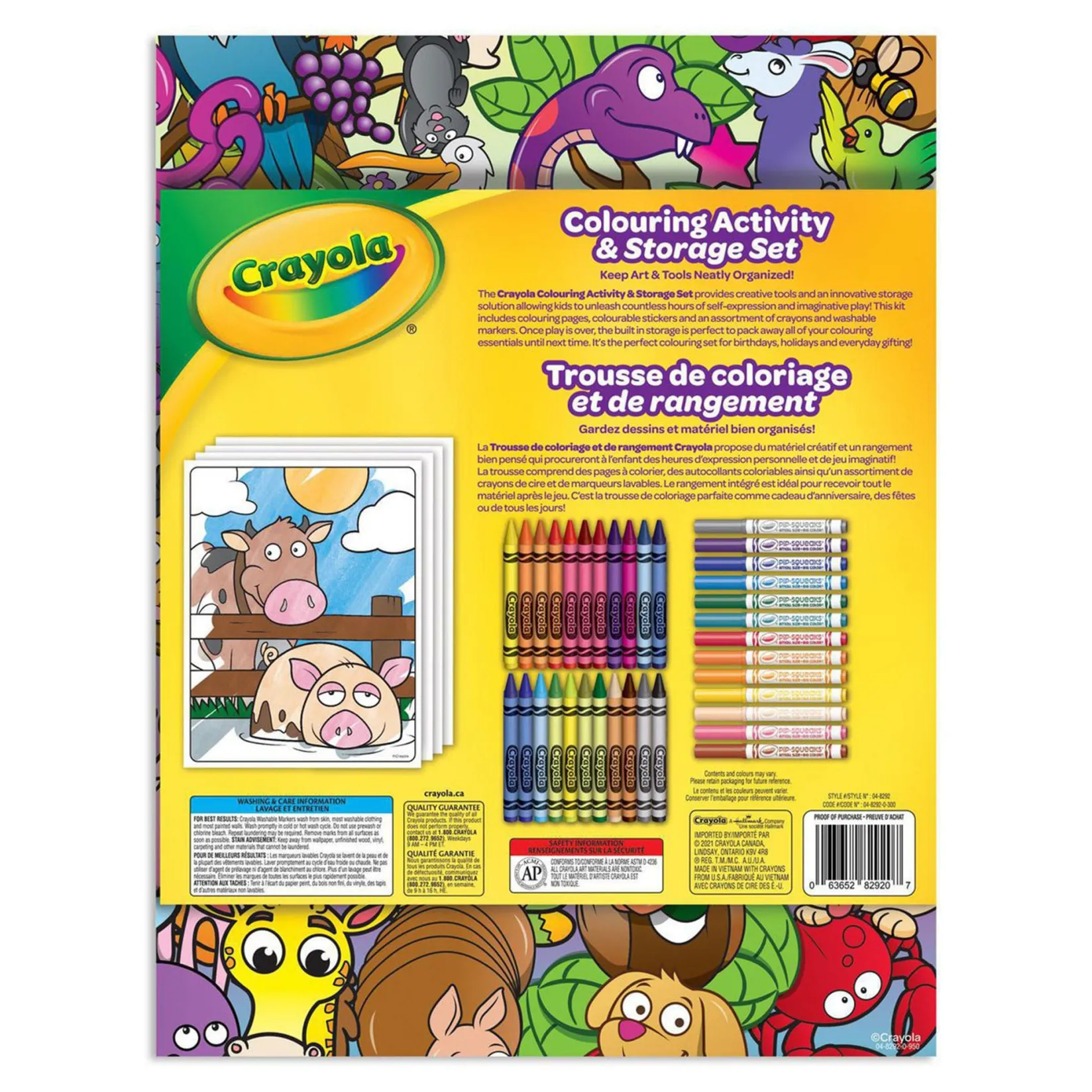 Best Colouring Activity & Storage Set Kids Diy & Activities