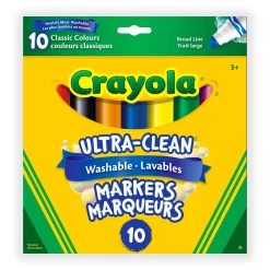 Ultra-Clean Markers (10) Kids Diy & Activities